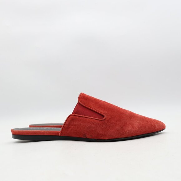 Jenni Kayne Mule Women's EU Size 38 Shoes Saddle Standard Burgundy Suede Flats - Picture 1 of 12